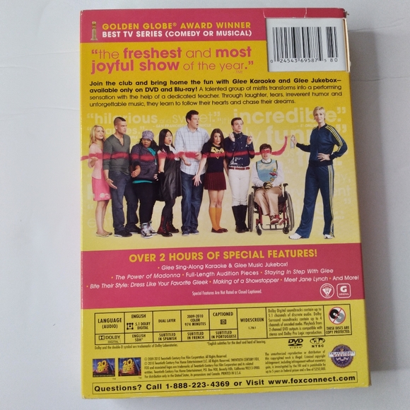 Glee Complete First Season 7-Disc DVD Box Set - Picture 3 of 16